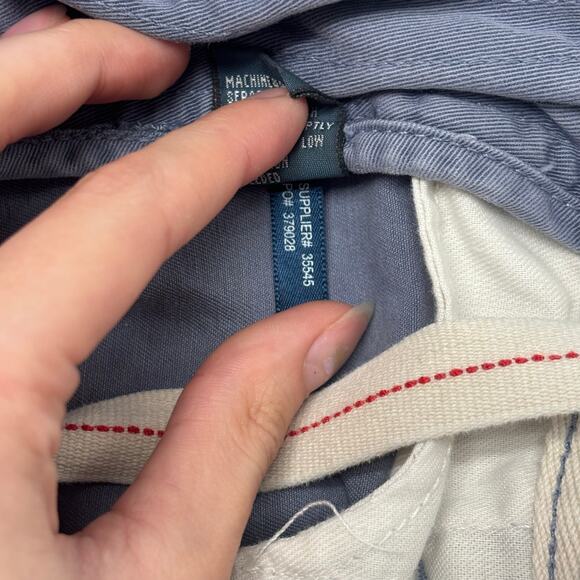 Polo Ralph Lauren Shorts Dusty Blue Mens 33x9 Relaxed Flap Pocket Golf Vintage - Picture 7 of 13